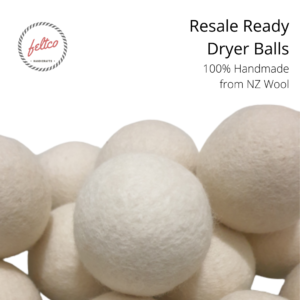 Feltco Resale Ready Wholesale Wool Dryer Balls